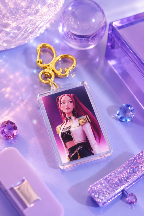Porte clé K-pop Demon Hunters MIRA - DemonKeyPop